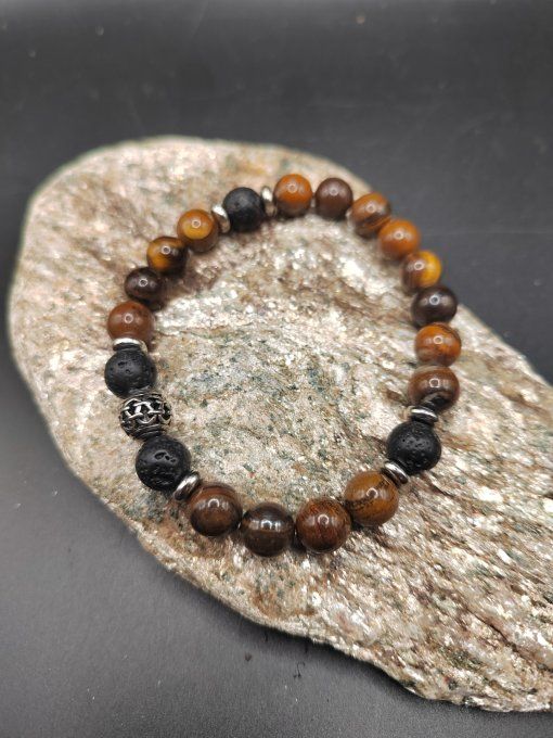 Œil de Fer – Pierre de confiance, de courage et de protection - Copie